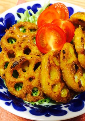 れんこんのカレー塩仕立て-レシピのメイン写真