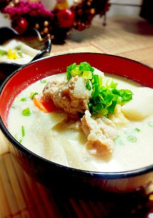 ぽかぽか☆豆乳豚汁-レシピのメイン写真