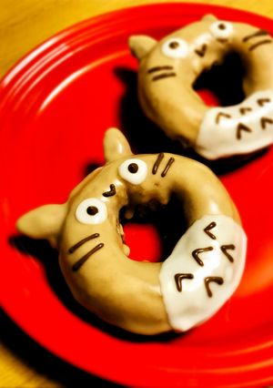 トトロ　デコドーナッツ-レシピのメイン写真