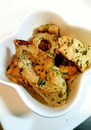 超簡単5分！ちくわと豆腐の青のりマヨ炒め-レシピのメイン写真