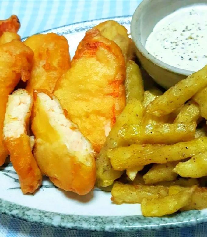 【 フィッシュ＆チップぺージです 】 ﾊﾞﾀｰﾄﾞﾌｨｯｼｭ S 1kg (40個）】※原材料に変更がございます※【冷凍】