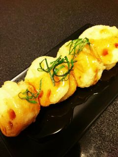 甘酢ダレで食べる☆レンコンのはさみ揚げ☆-レシピのメイン写真