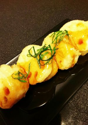 甘酢ダレで食べる☆レンコンのはさみ揚げ☆-レシピのメイン写真