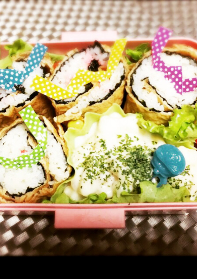 娘弁当･稲荷巻き、誤魔化しデココーデ-レシピのメイン写真
