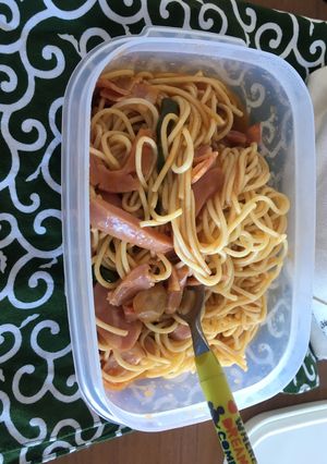 お弁当でヨコイのあんかけスパ！-レシピのメイン写真