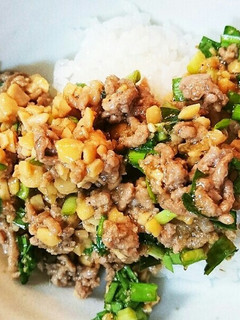 ひきわり納豆ひき肉丼-レシピのメイン写真