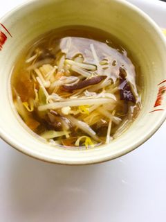 さっぱり☆梅干り中華スープ-レシピのメイン写真