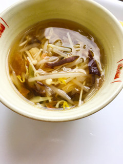 さっぱり☆梅干り中華スープ-レシピのメイン写真