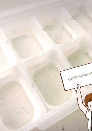 離乳食初期　電子レンジで昆布だし-レシピのメイン写真