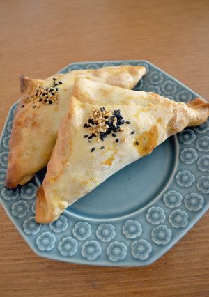 ウズベク風ラム肉のサムサ（ミートパイ）-レシピのメイン写真