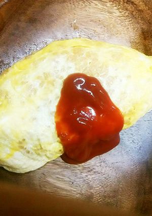 簡単＆新食感！TKGっぽいオムライス♪-レシピのメイン写真