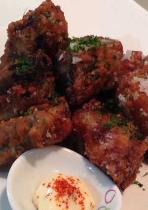 ブリの切り身で…立田揚げ(^^)-レシピのメイン写真