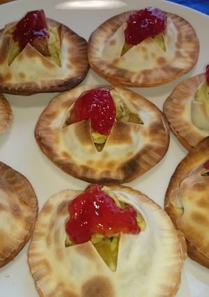 餃子の皮で作る、アップルポテトパイ！-レシピのメイン写真