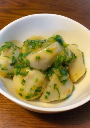 里芋の辛子味噌和え-レシピのメイン写真