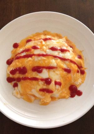 オムライス風☆アレンジ野菜炒め-レシピのメイン写真