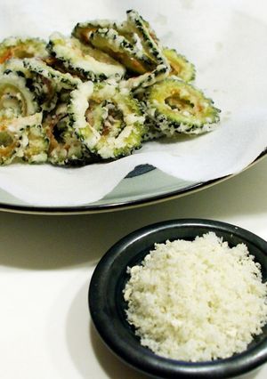 チョイチョイＷＡＳＡＢＩゴーヤチップス-レシピのメイン写真
