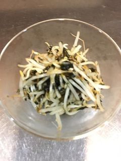 もやしのお茶漬け素和え-レシピのメイン写真