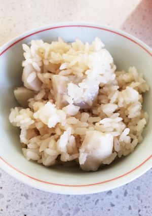 白だしで簡単！ホクホク里芋ご飯-レシピのメイン写真