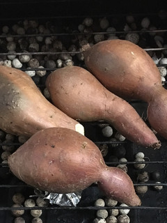 魚焼きグリルで15分☆焼きいも♪♪-レシピのメイン写真