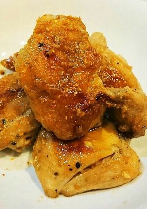 ご飯もお酒もすすむ！鶏もも山賊焼き♪-レシピのメイン写真