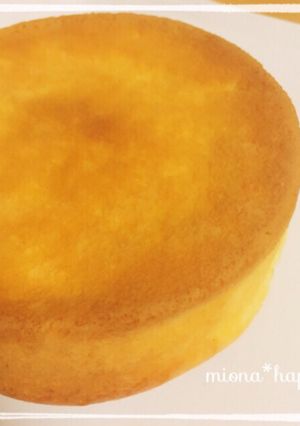 ♡愛犬用♡基本のスポンジケーキ-レシピのメイン写真
