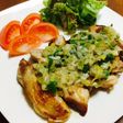 ◉簡単もも肉の万能ネギ塩だれ