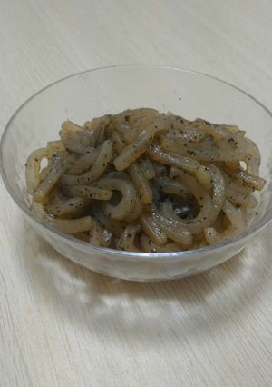 こんにゃくのオイスターソース炒め-レシピのメイン写真