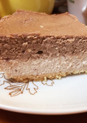 二層のアメリカンチーズケーキ★-レシピのメイン写真