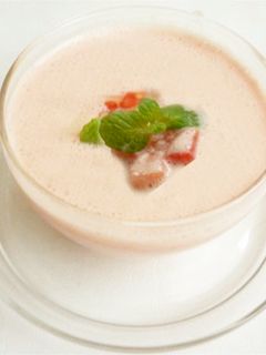 トマトとヨーグルトの冷製スープ-レシピのメイン写真