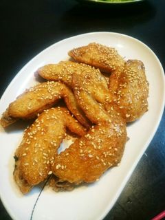 鶏手羽先の甘辛揚げ❤-レシピのメイン写真
