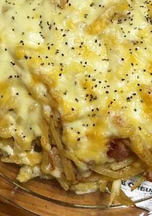 じゃがいもとベーコンのチーズ焼き♪-レシピのメイン写真