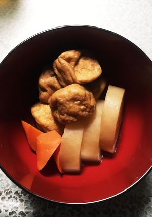 がんもと大根・にんじんの煮物〜砂糖なし-レシピのメイン写真