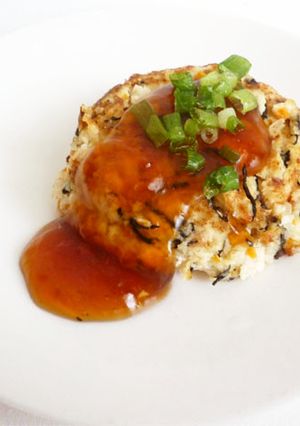 おからと豆腐の和風あんかけハンバーグ-レシピのメイン写真