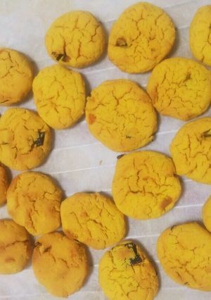 カリッもちっ☆かぼちゃ米粉クッキー-レシピのメイン写真