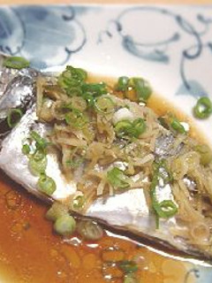鰺の姿蒸し☆ヘルシー♪-レシピのメイン写真