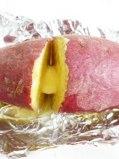 オーブントースターで時短簡単 焼き芋-レシピのメイン写真