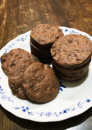 気まぐれココアクッキー-レシピのメイン写真