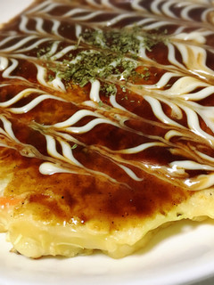 袋サラダでお好み焼き-レシピのメイン写真