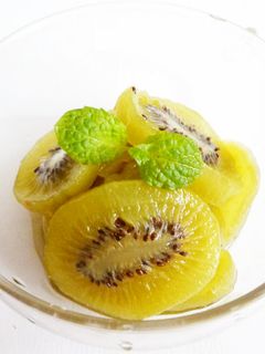 電子レンジで キウイフルーツのコンポート-レシピのメイン写真