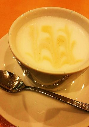 簡単！シンプルカフェラテ♥-レシピのメイン写真