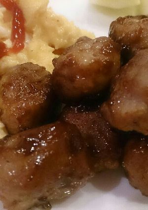 肉団子ケチャップソース味-レシピのメイン写真