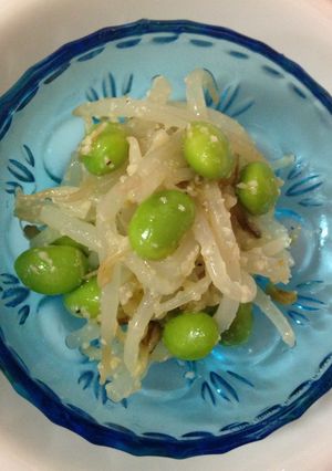 もやしと冷凍枝豆の変わり和え-レシピのメイン写真