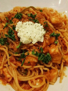 カジキトマトソースパスタ-レシピのメイン写真