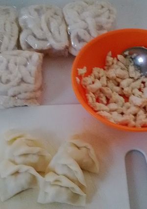 【離乳食後期】鶏胸肉の団子-レシピのメイン写真
