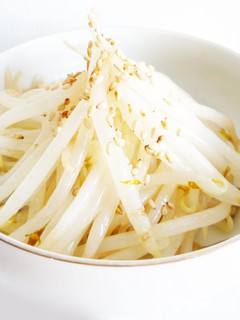 もやしの胡麻&胡麻油和えサラダ-レシピのメイン写真