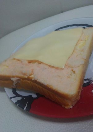 ポテタラコサラダのトースト-レシピのメイン写真