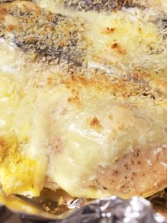 レンジとグリルで♡鮭のパン粉チーズ焼き❁-レシピのメイン写真