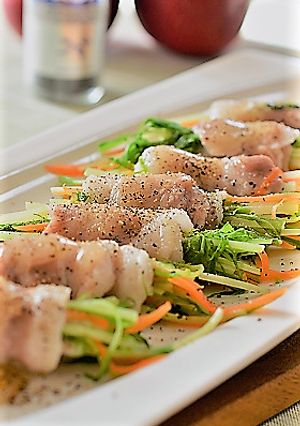 ペッパーが決め手！豚バラ肉の野菜巻き♪-レシピのメイン写真