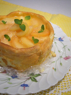 桃のムースケーキ-レシピのメイン写真
