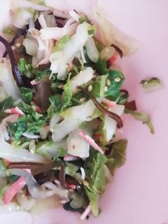 簡単☆一品!白菜の塩昆布あえ☆-レシピのメイン写真